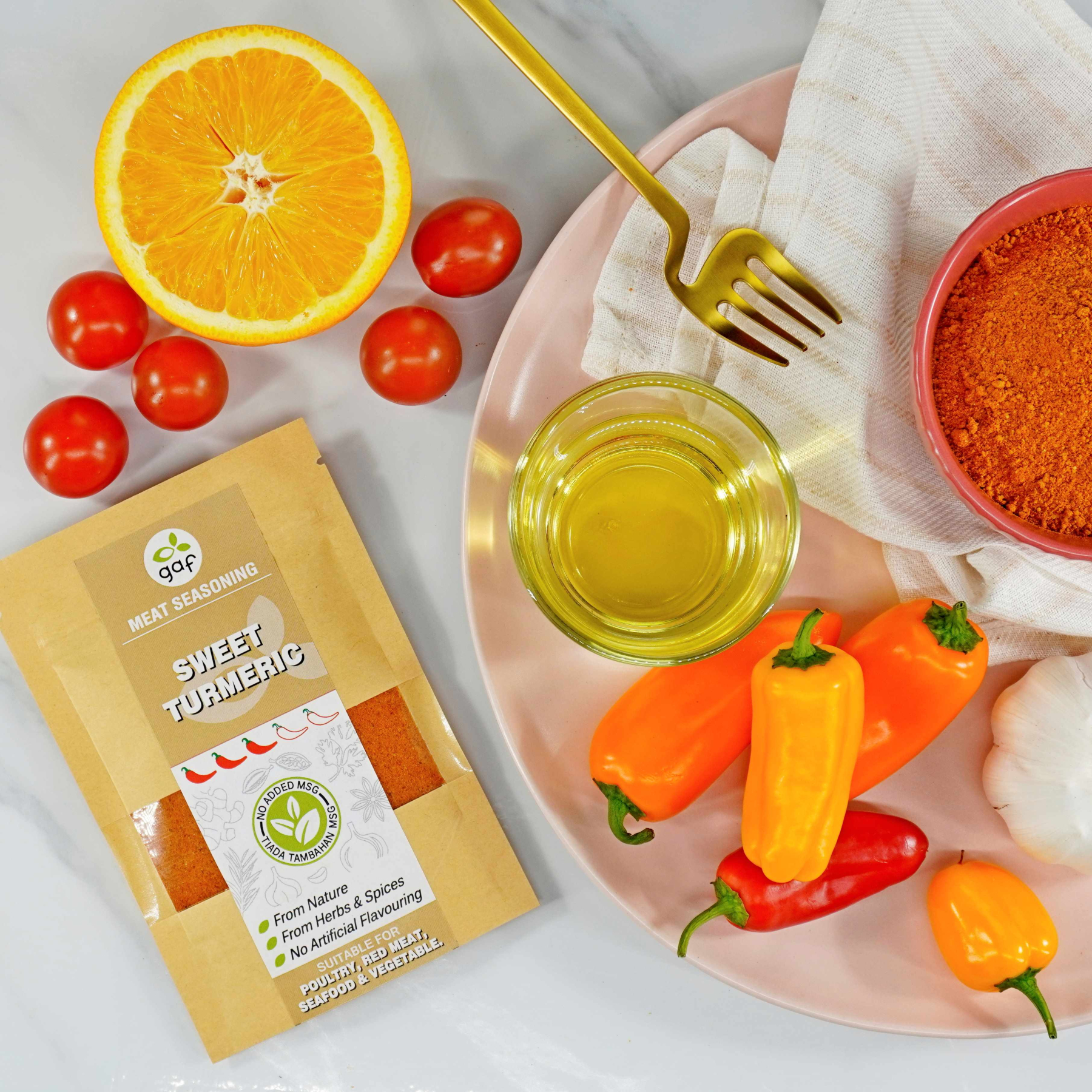 SWEET TURMERIC SEASONING – 40G / 100G