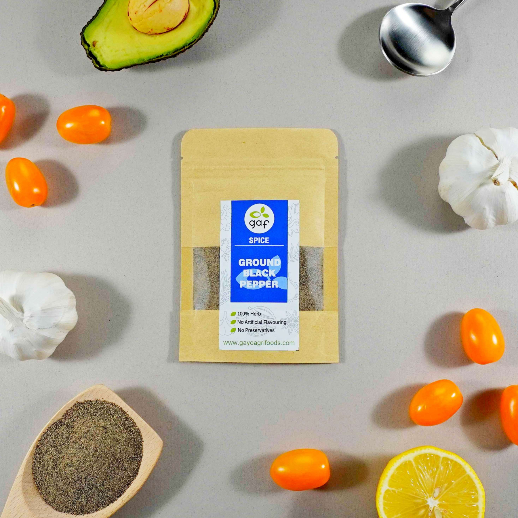 GROUND PERMACULTURE BLACK PEPPER – 50G
