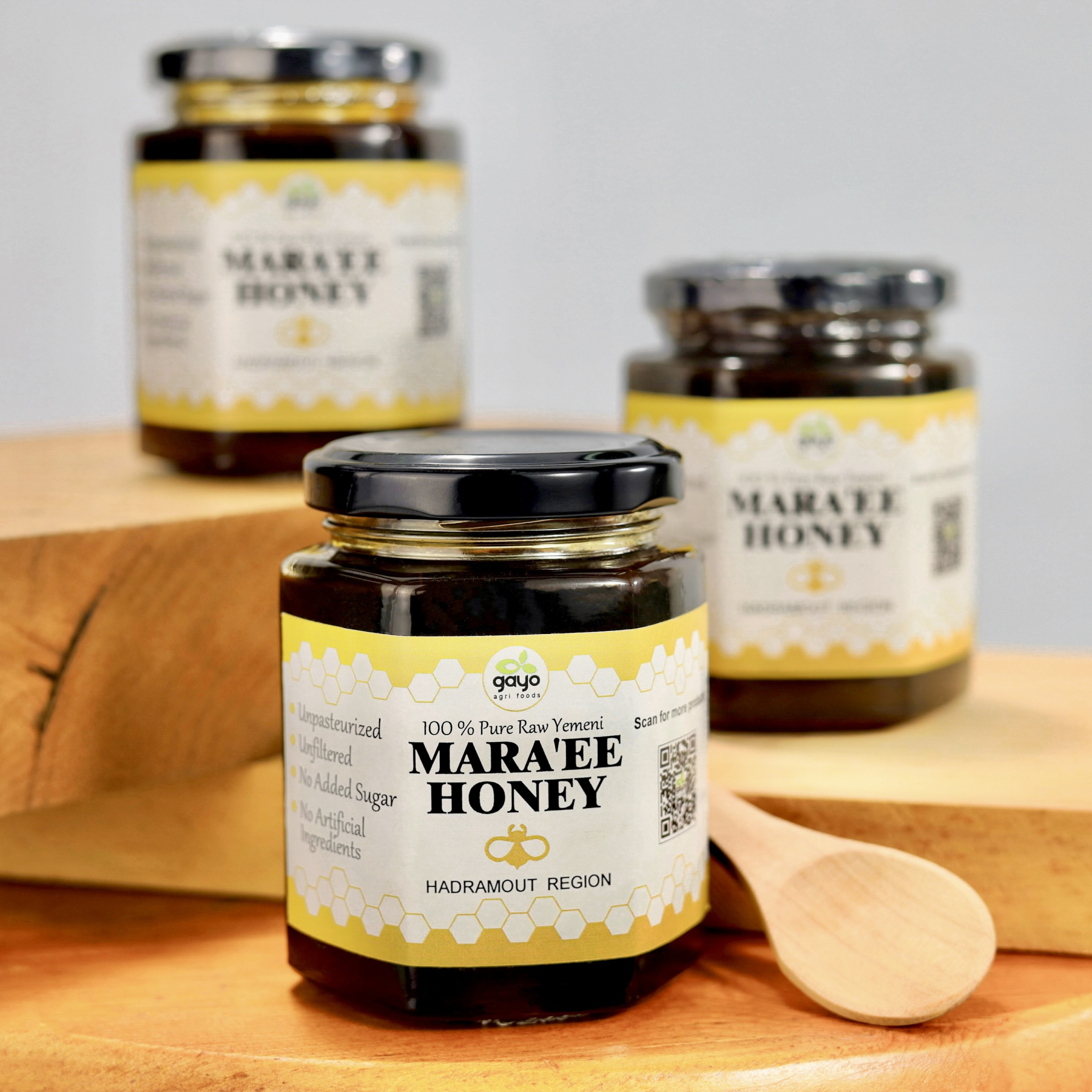100% PURE RAW YEMENI MARA'EE HONEY - 180ML